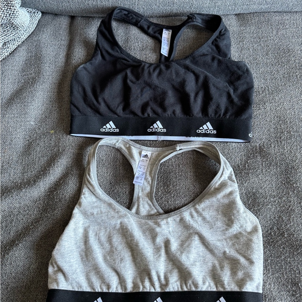 Adidas Black Sports Bra